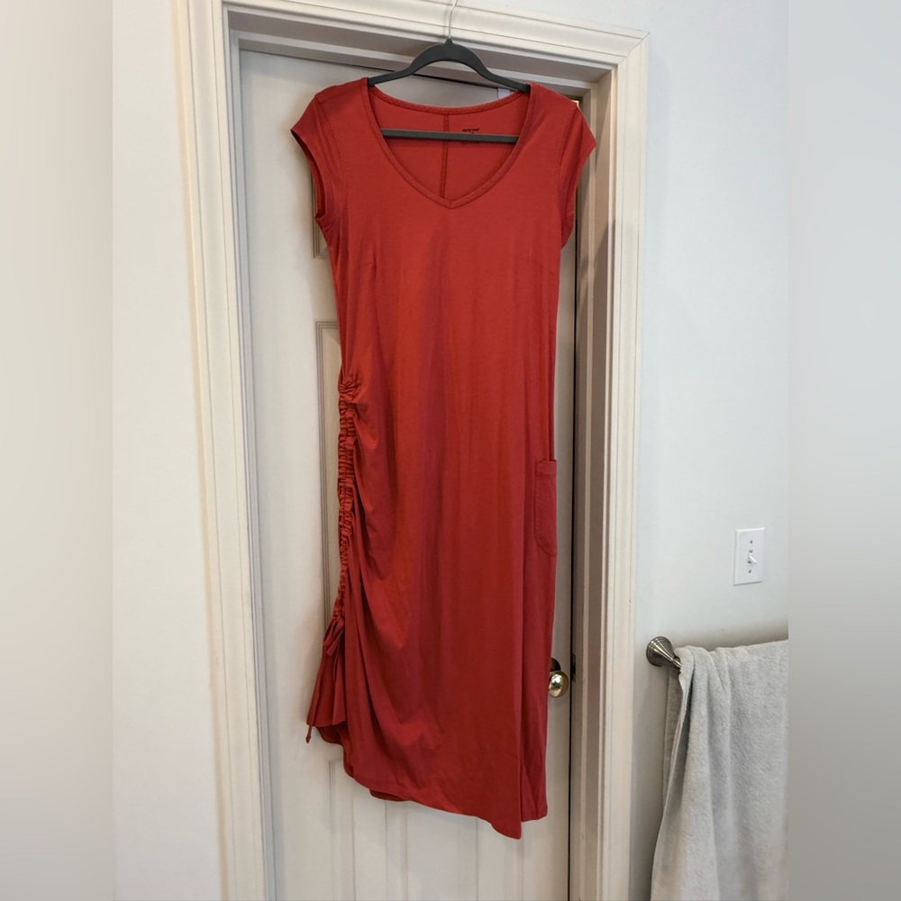 Horny Toad Asymmetrical Red Dress